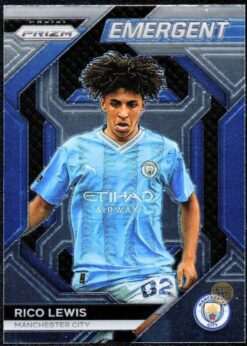 2023-24 Panini Prizm EPL Emergent Card 20 Rico Lewis