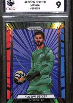 2023-24 Panini Prizm EPL Manga Case Hit Card 15 Alisson Becker MGC 9