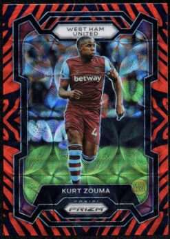 2023-24 Panini Prizm EPL Tiger Stripe Choice Card 219 Kurt Zouma