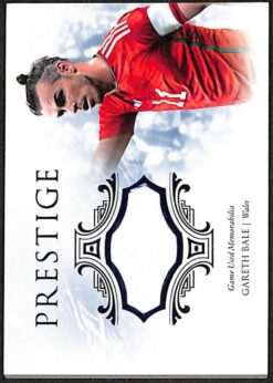 Futera Unique World Football Prestige Match Worn Patch #PT02 Gareth Bale 10 of 10