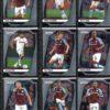 2024-25 EPL Panini Prizm Aston Villa trading cards page 1 front view