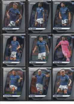 2024-25 EPL Panini Prizm Ipswich Town trading cards page 1 front view