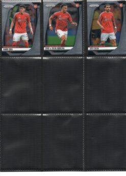 2024-25 EPL Panini Prizm Nottingham Forest trading cards page 2 front view
