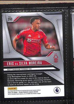 2024-25 EPL Panini Prizm Nottingham Forest trading cards page 2 back view