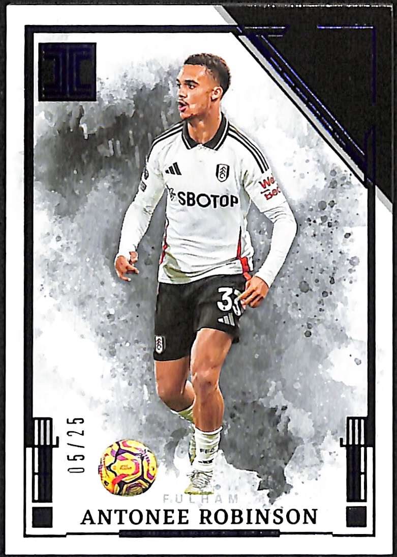 2024-25 Panini Immaculate Sapphire Card 38 Antonee Robinson 5/25