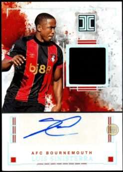 2024-25 Panini Impeccable Elegance Premier League Auto and Patch Card EJ-LS Luis Sinisterra 7/40