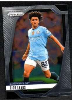 Rico Lewis #10 - Manchester City 2024-25 Panini Prizm Base Card