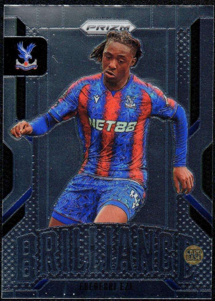 2024-25 Panini Prizm EPL Base Brilliance Card 10 Eberechi Eze