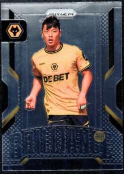 2024-25 Panini Prizm Premier League Brilliance Insert Card 14 Hee-Chan Hwang