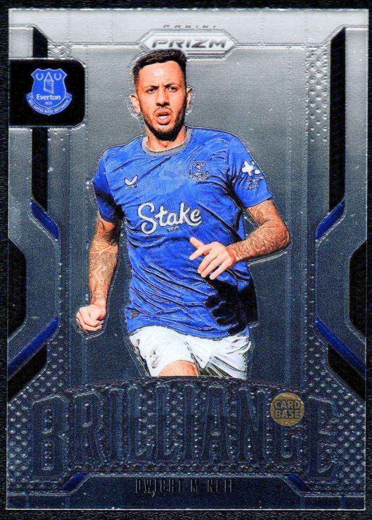 2024-25 Panini Prizm Premier League Brilliance Insert Card 15 Dwight McNeil