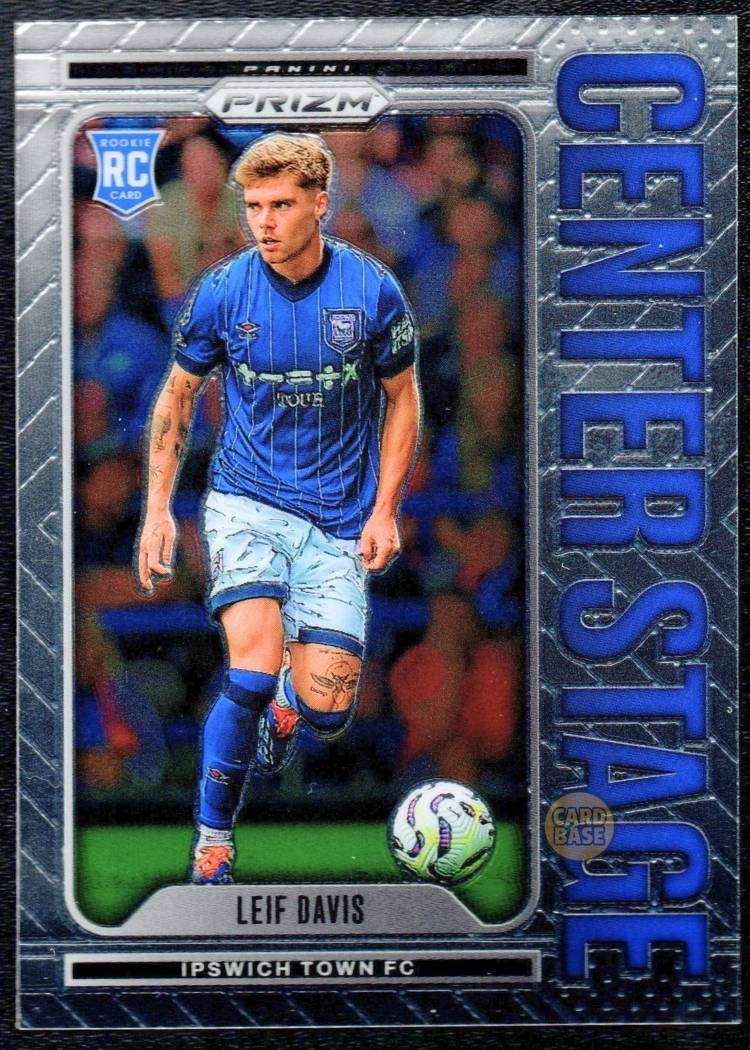 2024-25 Panini Prizm Premier League Center Stage Insert Card 19 Leif Davis