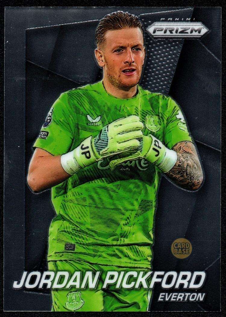 2024-25 Panini Prizm Premier League Flashback 2014 Insert Card 15 Jordan Pickford
