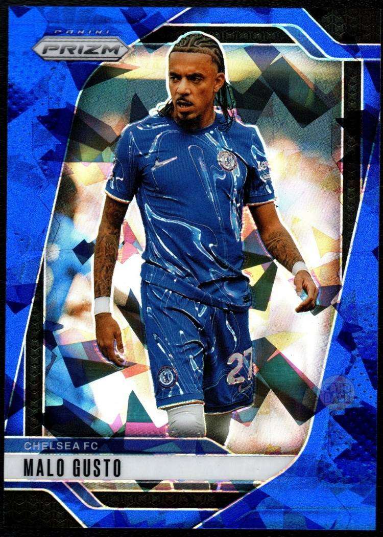 2024-25 Panini Prizm Premier League Blue Ice Card 96 Malo Gusto 74/75
