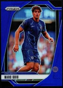 2024-25 Panini Prizm Premier League Blue Prizm Card 101 Marc Guiu 29/299