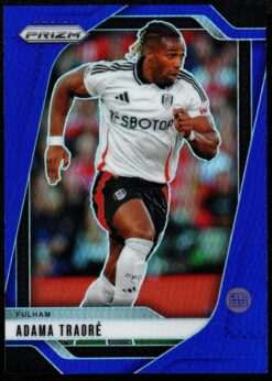 2024-25 Panini Prizm Premier League Blue Prizm Card 204 Adama Traore 141/299