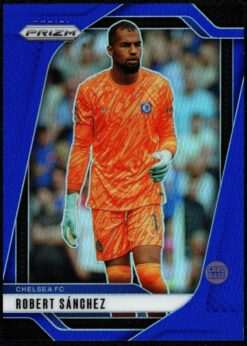2024-25 Panini Prizm Premier League Blue Prizm Card 88 Robert Sanchez 10/299
