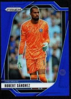 2024-25 Panini Prizm Premier League Blue Prizm Card 88 Robert Sanchez 23/299