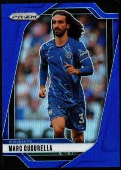2024-25 Panini Prizm Premier League Blue Prizm Card 91 Marc Cucuerlla 238/299