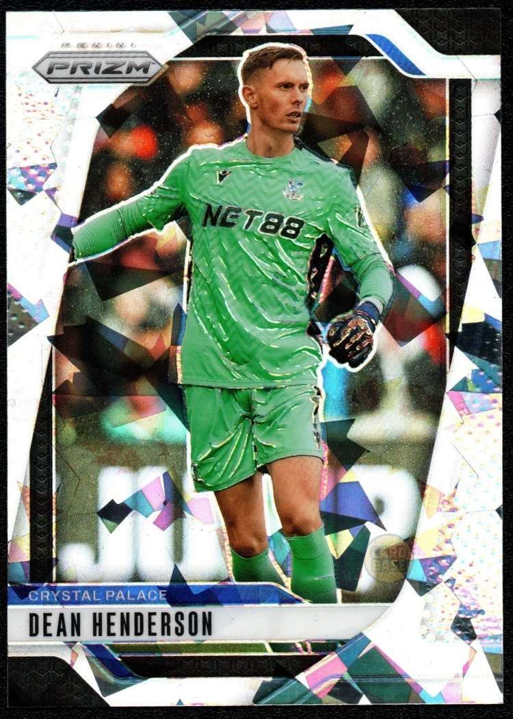 Dean Henderson #163 - Crystal Palace FC 2024-25 Panini Prizm Cracked Ice