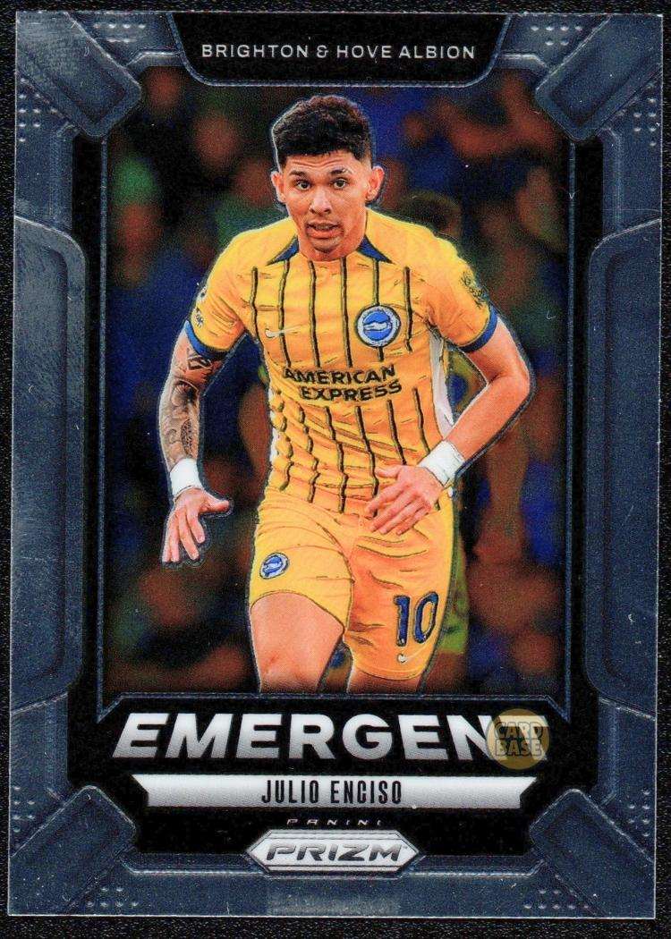 2024-25 Panini Prizm Premier League Emergent Insert Card 12 Julio Enciso