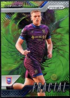 2024-25 Panini Prizm Premier League Fractal Insert Card 19 Liam Delap