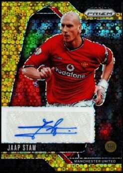 2024-25 Panini Prizm EPL Gold Breakaway #S-JS Jaap Stam 8/10
