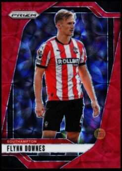 2024-25 Panini Prizm EPL Red Choice Card 291 Flynn Downes 22/30