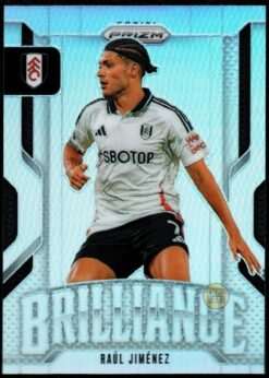2024-25 Panini Prizm Premier League Brilliance SILVER Insert Card 13 Raul Jimenez