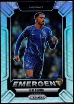 2024-25 Panini Prizm Premier League Emergent SILVER Insert Card 28 Levi Colwill