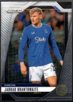 Jarrad Branthwaite #228 - Everton 2024-25 Panini Prizm Base Card