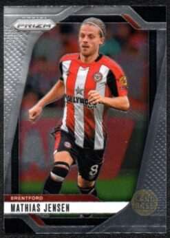 Mathias Jensen #249 - Brentford FC 2024-25 Panini Prizm Base Card