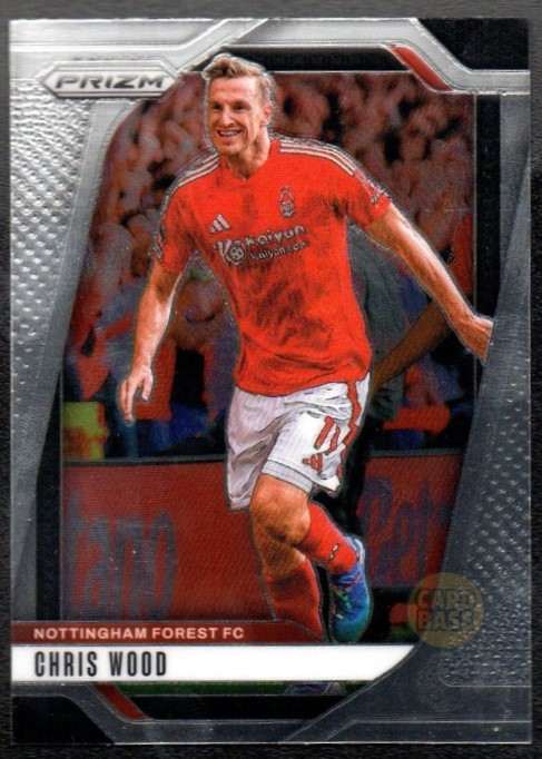 Chris Wood #256 - Nottingham Forest FC 2024-25 Panini Prizm Base Card