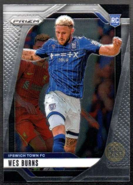 Wes Burns #284 - Ipswich Town FC 2024-25 Panini Prizm Base Card