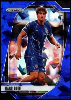2024-25 Panini Prizm Premier League Blue Ice Card 101 Marc Guiu 26/75