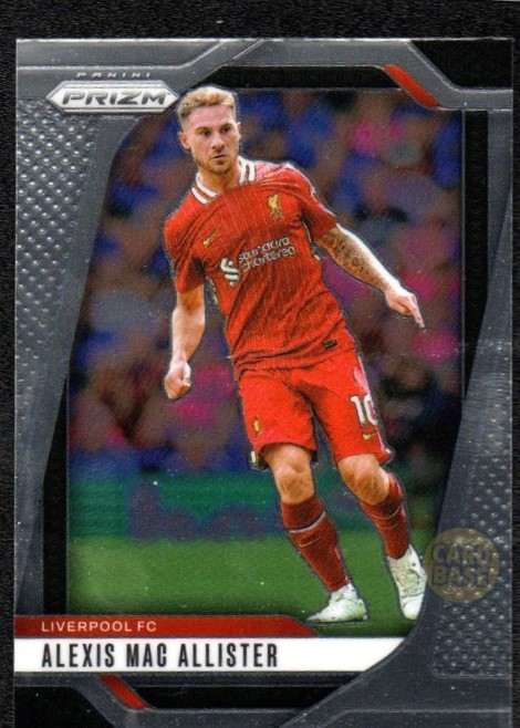 Alexis Mac Allister #38 - Liverpool FC 2024-25 Panini Prizm Base Card