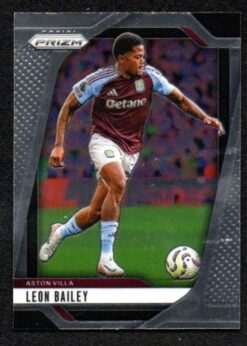 Leon Bailey #67 - Aston Villa FC 2024-25 Panini Prizm Base Card