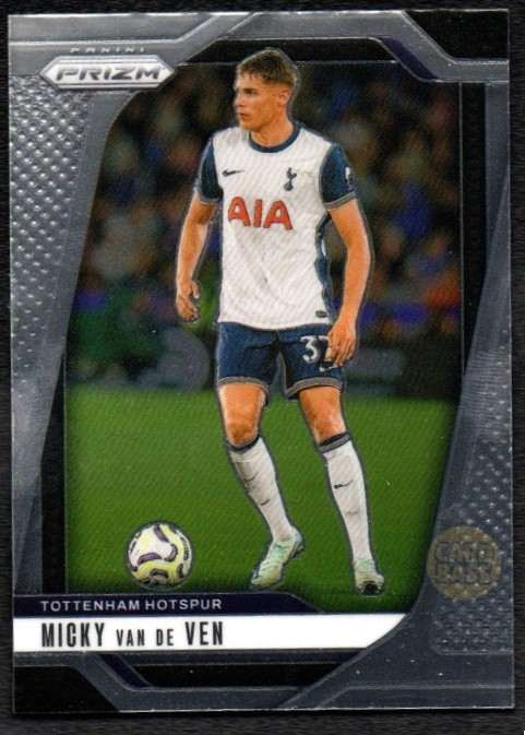 Micky van de Ven #81 - Tottenham Hotspur 2024-25 Panini Prizm Base Card