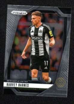 Harvey Barnes #123 - Newcastle United 2024-25 Panini Prizm Base Card