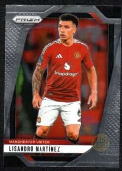 Lisandro Martinez #136 - Manchester United 2024-25 Panini Prizm Base Card