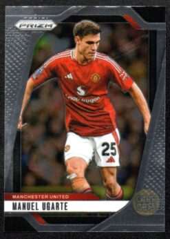 Manuel Ugarte #138 - Manchester United 2024-25 Panini Prizm Base Card