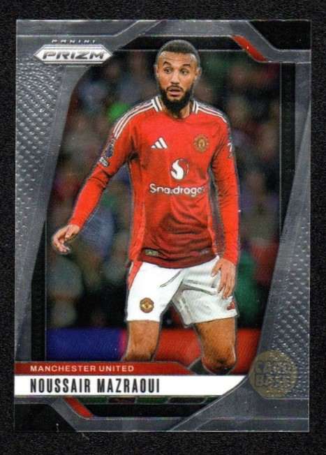Noussair Mazraoui #139 - Manchester United 2024-25 Panini Prizm Base Card