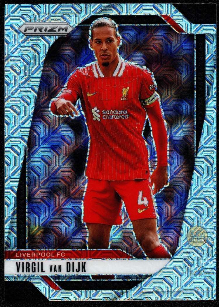 2024-25 Panini Prizm Premier League Mojo Card 52 Virgil van Dijk
