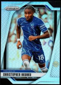 2024-25 Panini Prizm Premier League Silver Card 105 Christopher Nkunku