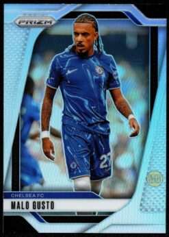 2024-25 Panini Prizm Premier League Silver Card 96 Malo Gusto