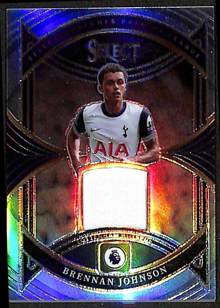 Panini Select Premier League #SW-BJ Patch Brennan Johnson