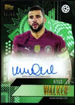 2024‑25 Topps UCC Green Autograph Kyle Walker 29/99
