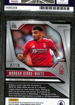 #255 old Breakaway 7/10 Morgan Gibbs-White MGC 9 back