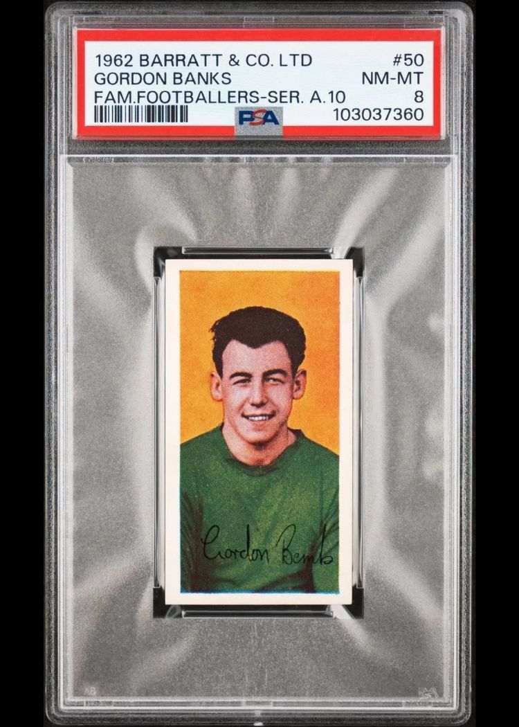 Gordon Banks rookie card