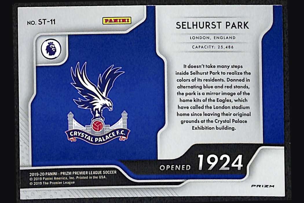 Panini Prizm Premier League 2019-20 Selhurst Park Card ST-11 - Image 3
