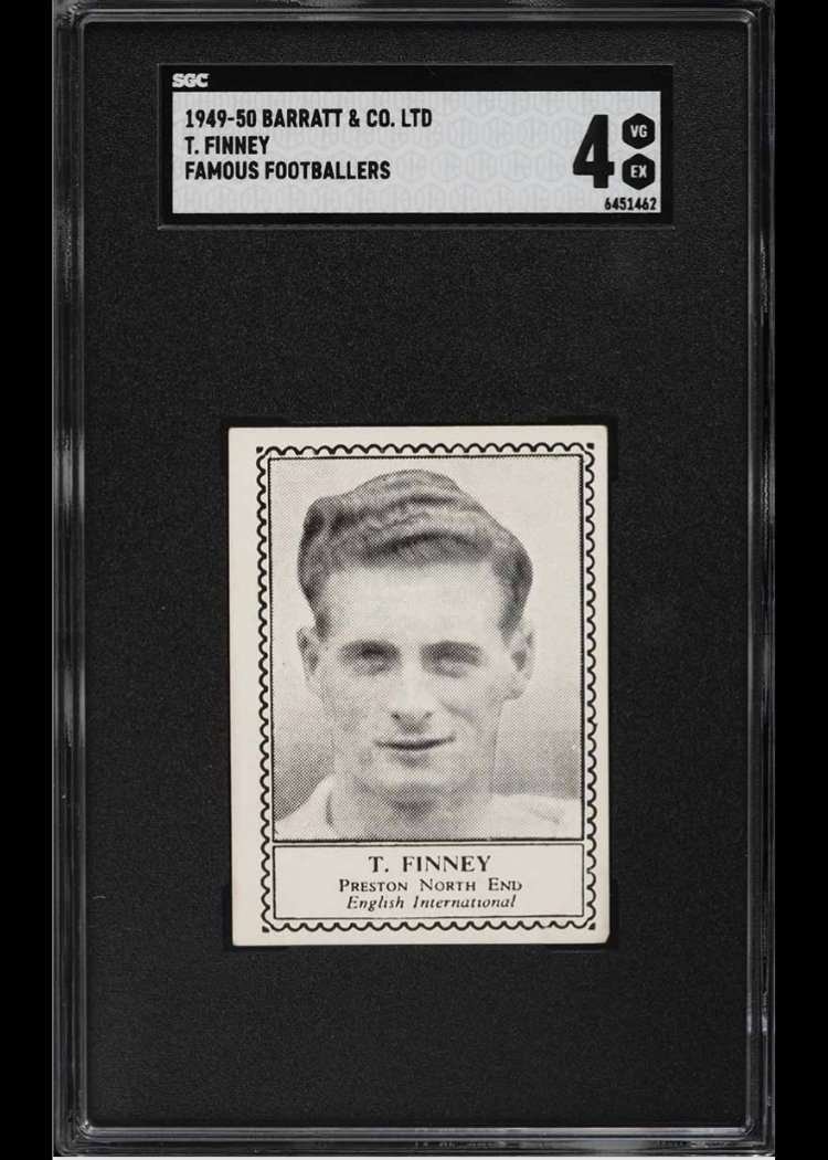 1948 Barratt Famous Footballers Tom Finney